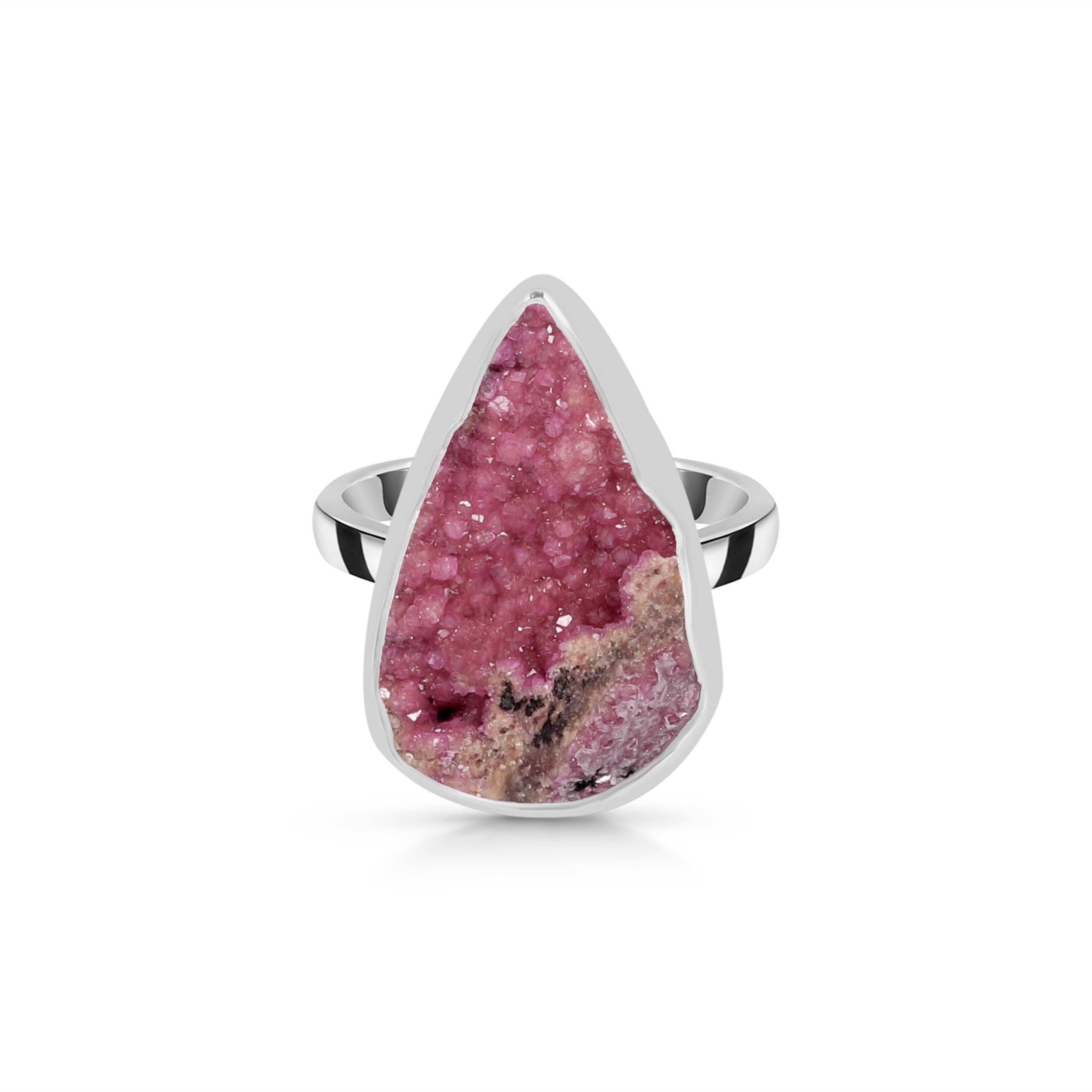Cobalt Calcite Adjustable Ring-(CBC-R-12)